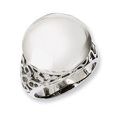 Polished Circle Ring - Stainless Steel SR227 by Chisel, MPN: SR227, 883957056876