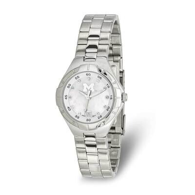 University of Michigan Pearl Ladies MOP Dial Watch UM118, MPN: UM118, 634401767288