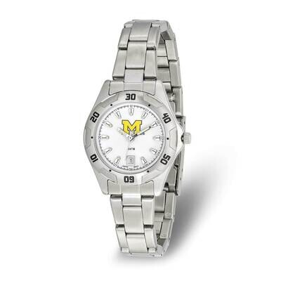 University of Michigan All-Pro Ladies Chrome Watch UM164, MPN: UM164, 634401003812