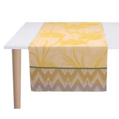 Le Jacquard Francais La Vie En Vosges Yellow Runner 20 x 59 Inch 28116, MPN: 28116, 3660269281168