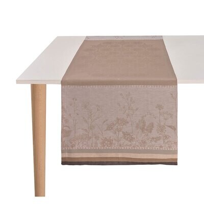Le Jacquard Francais Instant Bucolique Beige Runner 20 x 59 Inch 28643, MPN: 28643, 3660269286439