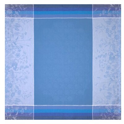 Le Jacquard Francais Instant Bucolique Blue Tablecloth 69 x 98 Inch 28630, MPN: 28630, 3660269286309