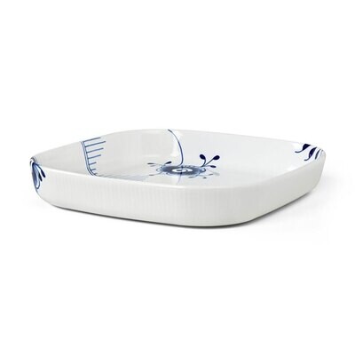 Royal Copenhagen Blue Fluted Mega Square Ovenware 12 X 12 Inch 1065430, MPN: 1065430, 5705140741831