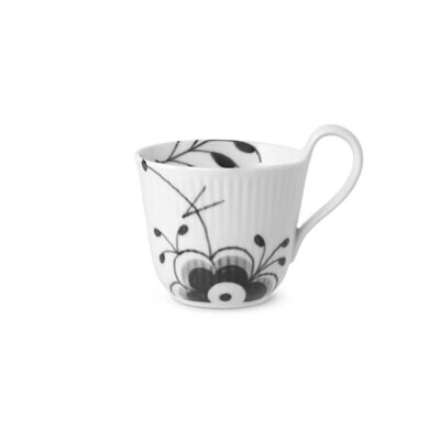 Royal Copenhagen Black Fluted Mega High Handle Mug 8.5 oz 1062483, MPN: 1062483, 5705140739203