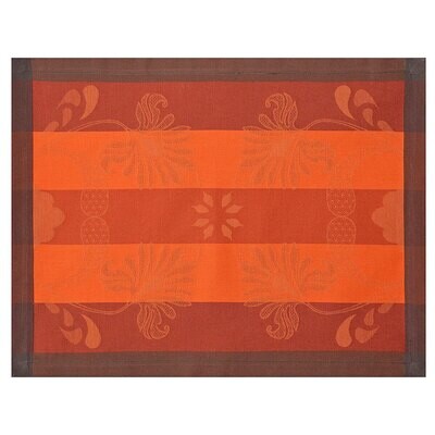 Le Jacquard Placemat Bengale Tiger 50 x 3 6 100% Cotton 26516 Set of 4, MPN: 26516, 3660269265168