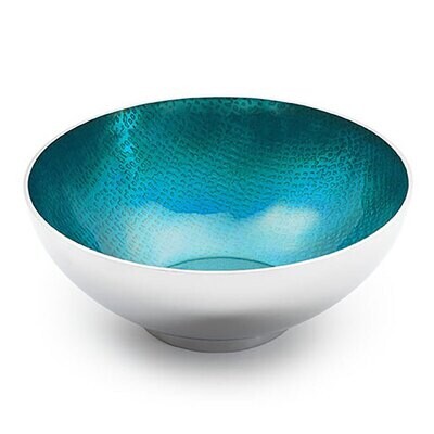 Mary Jurek Symphony Turquoise Round Bowl 4.5&quot; SYPH005.4, MPN: SYPH005.4, 817658012749