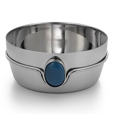Mary Jurek Santa Fe Bottle Coaster with Blue Lapis Stone 4.5&quot; SFV005.3, MPN: SFV005.3, 817658013920