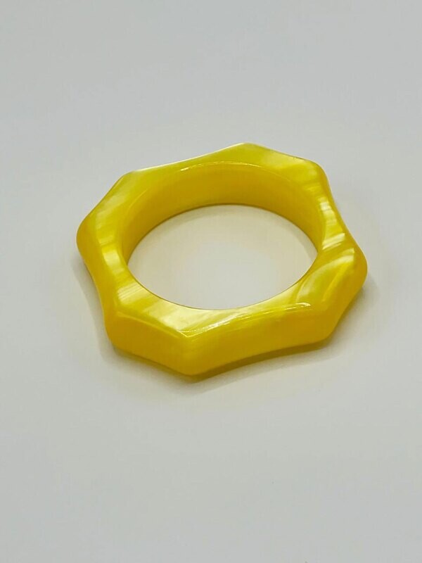 Capdeco Napkin Ring Yellow RS35
