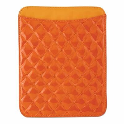 Orange Diamond Pattern Patent Polyurethane Tablet Holder GM8288, MPN: GM8288,