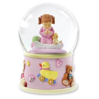 Bedtime Prayers Girl Rotating Waterglobe GM5917, MPN: GM5917, 842970048725