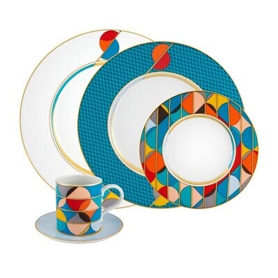 Vista Alegre Futurismo 5 Piece Place Setting 21141264, MPN: 21141264, 5605414129030