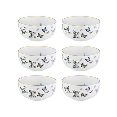 Vista Alegre Christian Lacroix Butterfly Parade Bowl 6 Inch Set Of 6 21132468, MPN: 21132468, 56012…