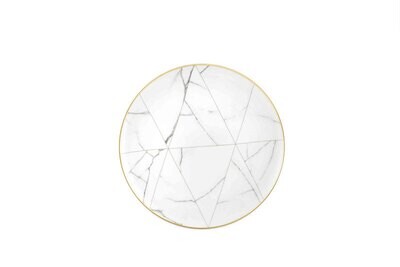 Vista Alegre Carrara Dessert Plate White Marble 21130146, MPN: 21130146, 5601266330990