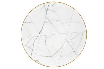 Vista Alegre Carrara Charger Plate White Marble 21130147, MPN: 21130147, 5601266331348