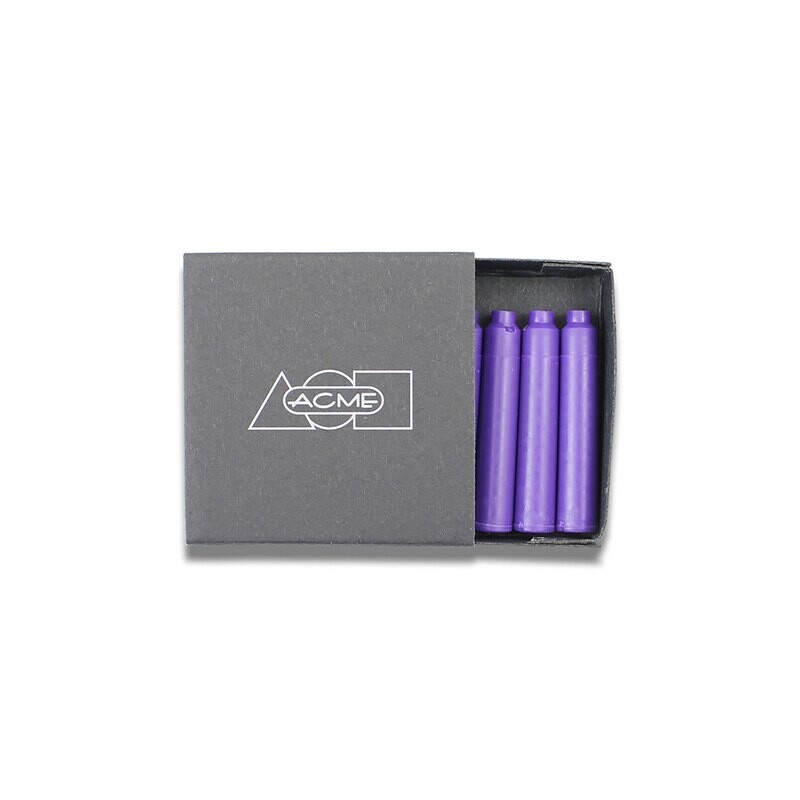 Acme Acme Fountain Pen Cartridge Purple Haze 6Pk PREFCARTPU