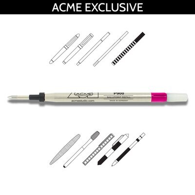 Acme Acme Ballpoint Magenta Flower Refill PREFP900BPMG, MPN: PREFP900BPMG