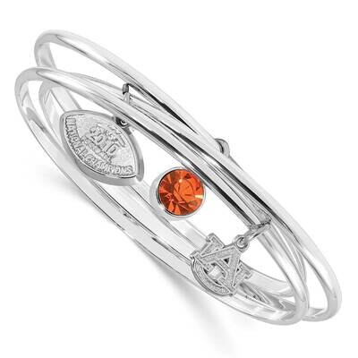 Auburn University 2010 Football National Championship CZ Diamond Triple Bangle Set Brass UNV2010ATB…
