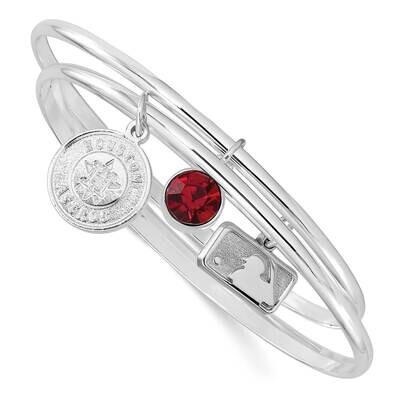 MLB Houston Astros Red CZ Diamond Triple Bangle Set Brass ASTTBB2-MLB, MPN: ASTTBB2-MLB, 1911017731…