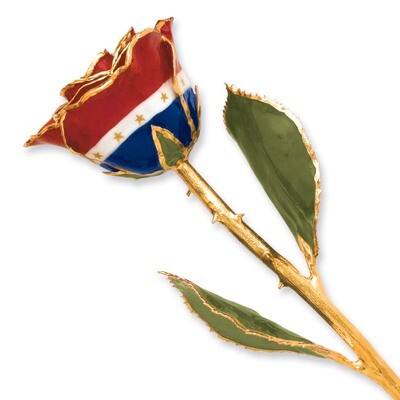Liberty Rose Lacquer Dipped Gold Trimmed GP9354, MPN: GP9354, 810391013066