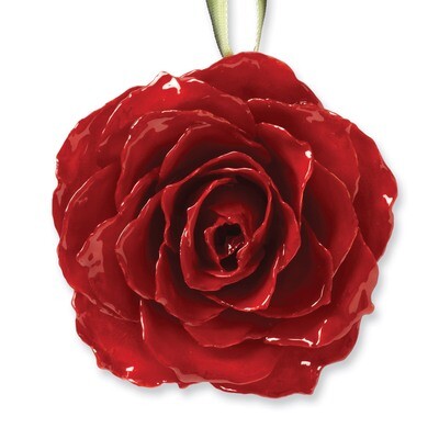 Red Decorative Rose Lacquer Dipped GM3915, MPN: GM3915, 810391015770