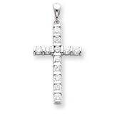 Vs Diamond Cross Pendant 14k White Gold XP96WVS, MPN: XP96WVS, 883957239484