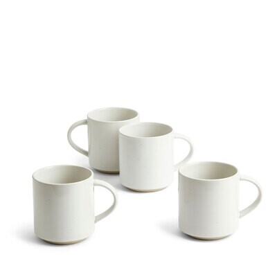Royal Doulton Urban Dining White Handled Mug Set Of 4 1068345, MPN: 1068345, 701587476539