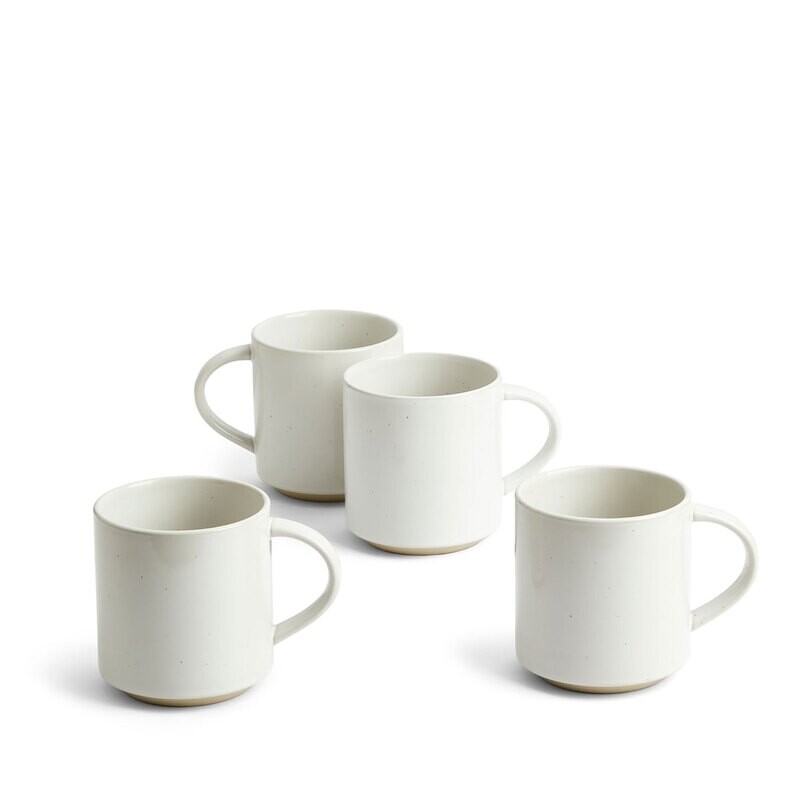 Royal Doulton Urban Dining White Handled Mug Set Of 4 1068345