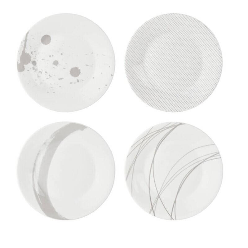 Royal Doulton Pacific Stone Small Plate 6.3 Inch Assorted Set Of 4 1061156