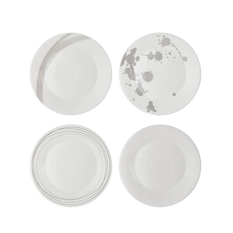 Royal Doulton Pacific Stone Salad Plate 9 Inch Assorted Set Of 4 1061153