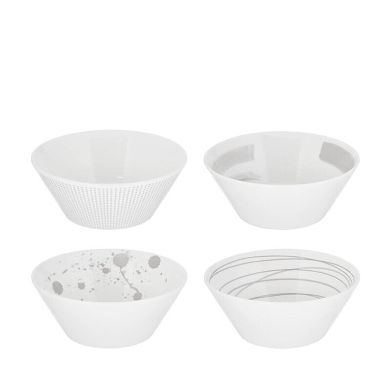 Royal Doulton Pacific Stone Cereal Bowl 6 Inch Assorted Set Of 4 1061157