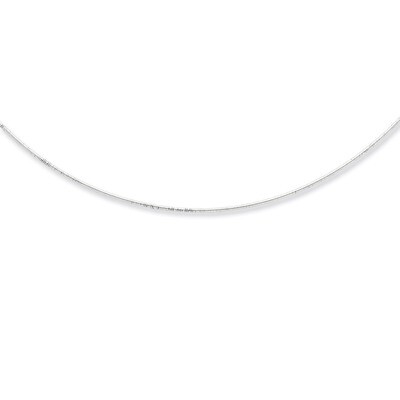 16 Inch 1mm Neckwire Sterling Silver QH1164-16, MPN: QH1164-16, 883957951799
