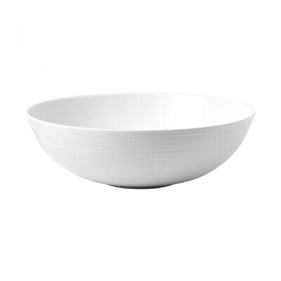 Wedgwood Jasper Conran White Strata Serving Bowl 11.8 Inch, MPN: 40021045, 701587293853