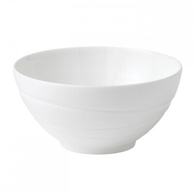 Wedgwood Jasper Conran White Bone China Gift Bowl Swirl 5.5 Inch, MPN: 50191309583, 32677661536