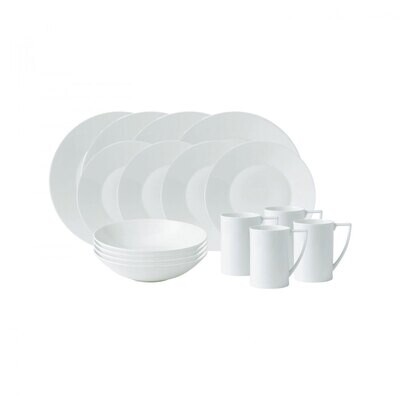 Wedgwood Jasper Conran White 16-Piece Set, MPN: 40021667, 701587298872