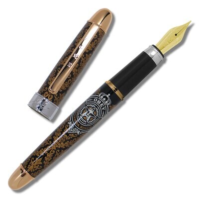 Acme Obey Gold Silver Color Test Fountain Pen PSF01F3, MPN: PSF01F3