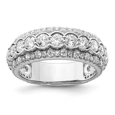 Si1Si2, G H I, Ring 14k White Gold Lab Grown Diamond RM9156-200-7WLG, MPN: RM9156-200-7WLG, 8839571…