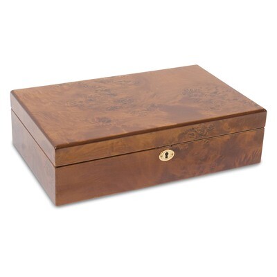 Burlwood Finish 10-watch Case by Jere, MPN: JWC180-1, 191101682148