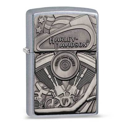 Zippo Harley Davidson Street Chrome Hidden Eagle Lighter GM20693, MPN: GM20693,