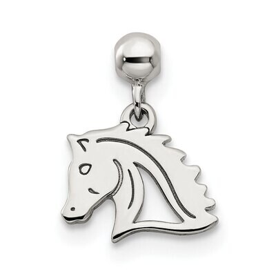 Horse Charm Sterling Silver Dangle QMM234, MPN: QMM234,