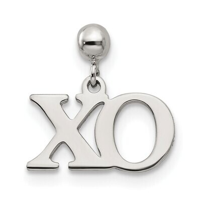 XO Charm Sterling Silver Dangle QMM211, MPN: QMM211,