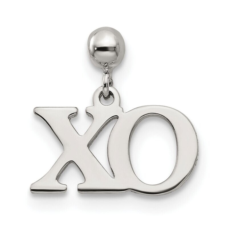 XO Charm Sterling Silver Dangle QMM211