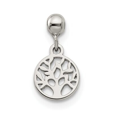 Tree Charm Sterling Silver Dangle QMM210, MPN: QMM210,