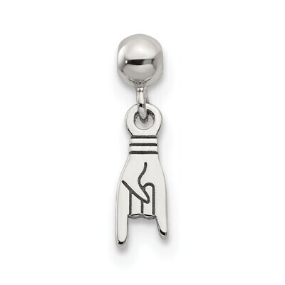 Hand Charm Sterling Silver Dangle QMM204, MPN: QMM204,