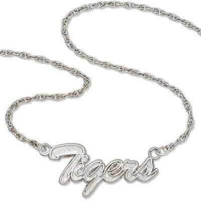 DETROIT TIGERS SCRIPT NECKLACE Sterling Silver TIG029N-SS, MPN: TIG029N-SS, 634401808233