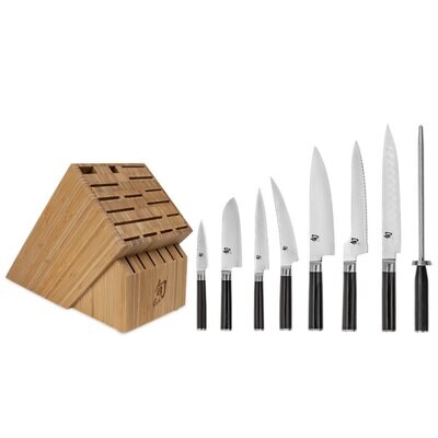 Shun Classic 9 Piece Chef&#39;s Choice Block Set DMS0934, MPN: DMS0934, 87171055510