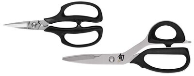 Shun 2 Piece shear Set Kitchen Shears and Herb Shears, MPN: DMS7000, 87171044972