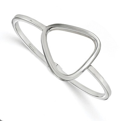 Leslie&#39;s Hinged Bangle Sterling Silver HB-QLF714, MPN: QLF714, 191101890376