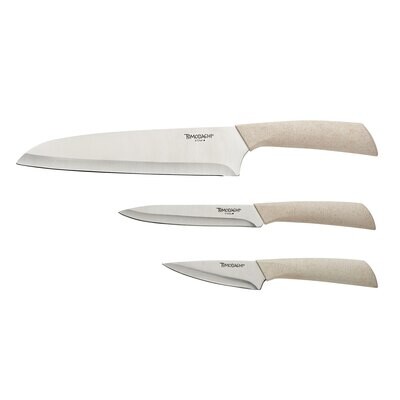Hampton Forge Harvest 3 Piece Cutlery W Guards HMC01A629C, MPN: HMC01A629C, 733652159955