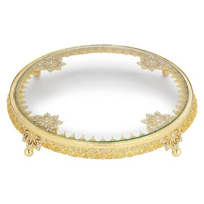 Olivia Riegel Gold Windsor Cake Plateau CP1003, MPN: CP1003, 817655017419