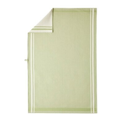 Le Jacquard Francais Duetto Green Bath Towel 28 x 55 Inch 28651 Set of 4, MPN: 28651, 3660269286514